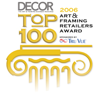 Top 100 Decor Magazine Art & Framing Retailers
