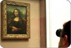 Mona Lisa at the Louvre