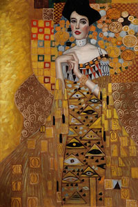 Klimt - Portrait of Adele Bloch-Bauer 1, 1907