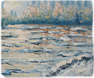Monet - Floating Ice near Vetheuil