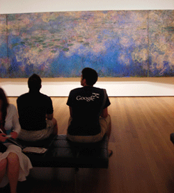 my visit to Claude Monet's Water Lily at the MoMA